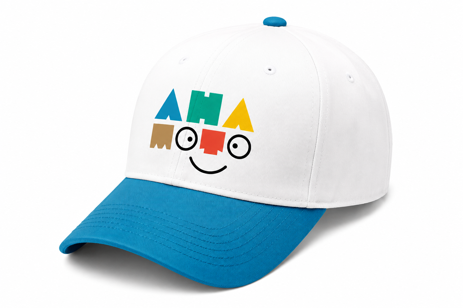 Ahamoto pet wit/blauw